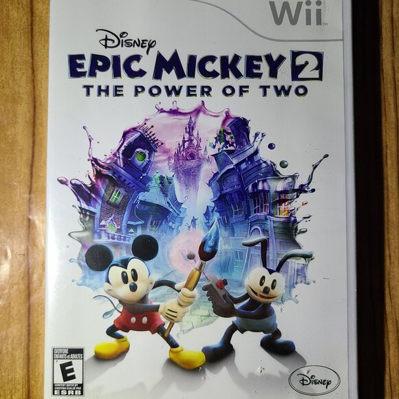 Epic Mickey 2 The Power of Two Nintendo Wii Game (CIB) - Picture 1 of 4